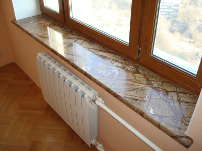 Подоконник из мрамора (Бидасар Браун)